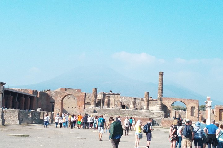 Naples Cruise Port: Pompeii SkipTheLine & Mt Vesuvius Lunch WineTasting Included