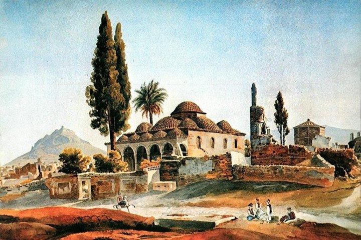 Medieval Athens Walking Tour with Late Lunch and Wine
