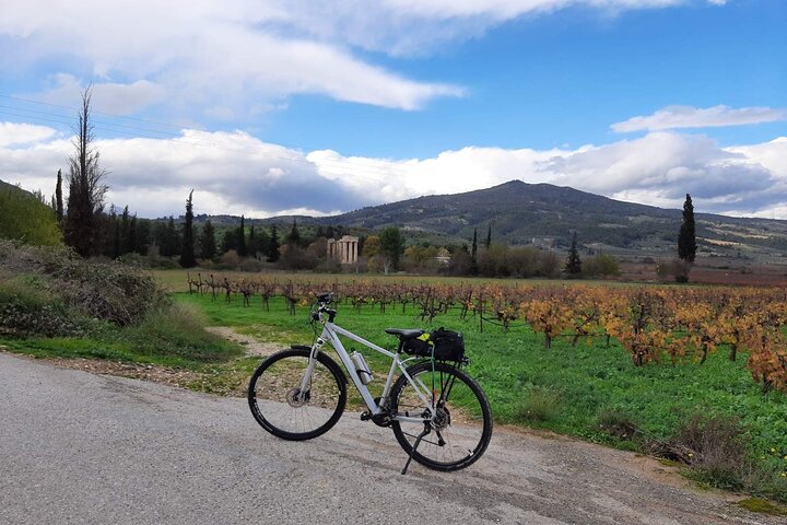 Full-Day Private E-Bike Tour of Nemea Ancient Vineyards