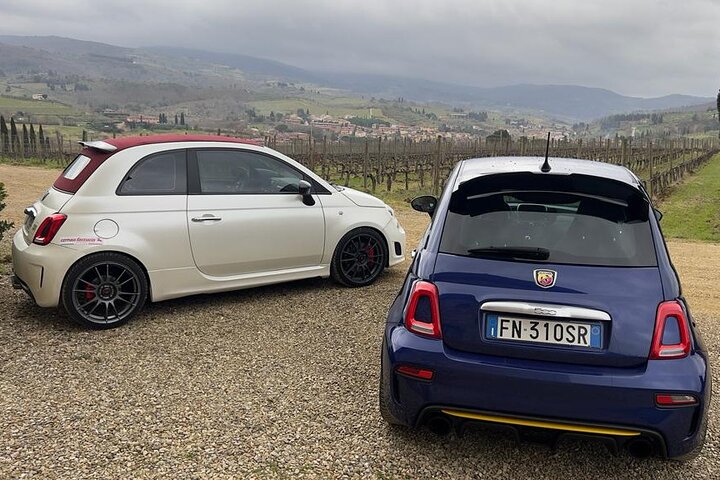 Private tour in Chianti with a Fiat 500 Abarth