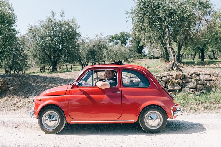 Private Vintage Fiat 500 tour in Tuscany From Florence